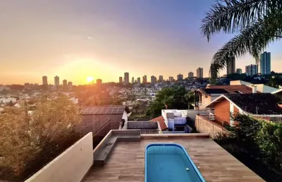 Casa alto padrão na região mais segura de novo hamburgo no bairro jardim mauá: 4 dormitórios, 2 suites, 4 vagas, próximo ao parcão.