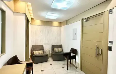Oportunidade imperdível: sala comercial mobiliada com 129m privativos e 01 vaga de garagem à venda no ed. nações centro profissional em novo hamburgo bairro rio branco