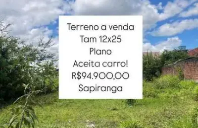 Oportunidade, terreno em sapiranga - bairro floresta!