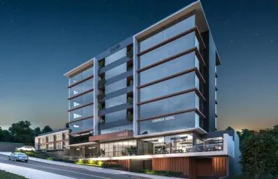 Sala comercial centro clínico uniplex no bairro jardim mauá em novo hamburgo: 44m2 privativos, 1 vagas coberta, 3 elevadores. em frente a unimed. 5 ultimas unidades disponíveis