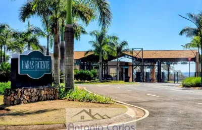 Residencial haras patente - lote à venda no haras patente | 1.105,80 m² com aclive e vista privilegiada