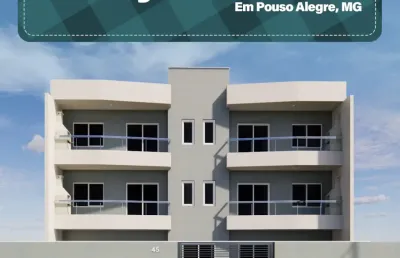 Apartamento com 2 quartos, sendo 01 suíte, no bairro nhá chica