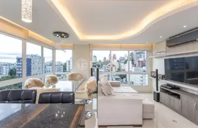 Apartamento semi-mobiliado com vista incrível, 2 dormitórios (suíte) e 2 vagas - próximo à encol e gnu!