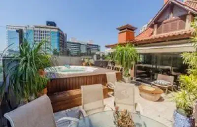 Cobertura 4 dorms à venda avenida lageado, petrópolis - porto alegre