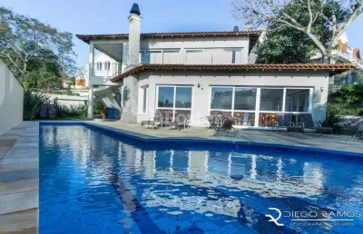 Casa em condomínio 3 dorms à venda rua professor ildefonso gomes, vila conceição - porto alegre