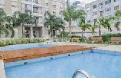 Excelente  apartamento com sacada, 03dorms, vaga, infra,  cristo redentor, porto alegre/rs