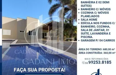 Casa com 5 quartos à venda na Rua das Amendoeiras, 737, Jardim Maringá, Sinop
