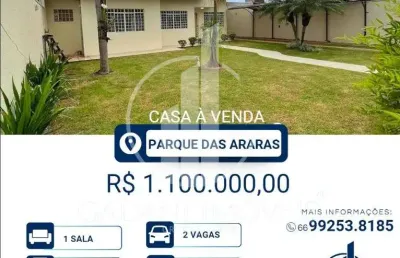Casa com 3 quartos à venda na Rua das Guazumas, 148, Parque das Araras, Sinop