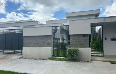 Casa a venda no residencial belo horizonte em sinop mt