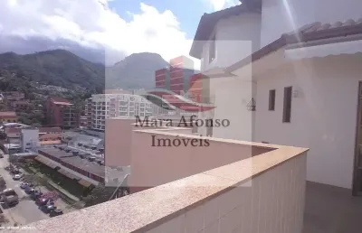 Cobertura para venda em teresópolis, agriões, 5 dormitórios, 4 suítes, 6 banheiros, 2 vagas