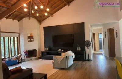 Casas em loteamento fechado para venda em mairiporã no bairro jardim cinco lagos de santa maria