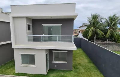 Casa a venda com 120 m² 4/4 sendo 3 suítes no condomínio ville garden miragem em buraquinho