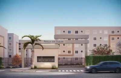 Apartamento a venda 2/4 com 41m² no condomínio cidade sete sois em alphaville ii