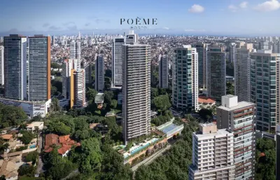 Apartamento para venda com 3 e 4 suítes no poeme horto florestal, 173 e 203 m²