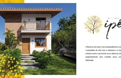 Casa duplex a venda, 2/4 (1 suíte), 108m² em imbassaí
