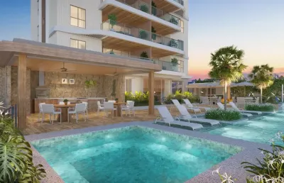 Apartamento a venda com 3 suítes em lodge no caminho das árvores