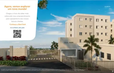 Apartamento 2/4 com opção de varanda e portaria 24hs na região de jardim das margaridas