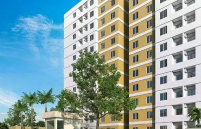 Apartamento a venda com 50m² no vivver novo horizonte com  2/4 com suíte e varanda na sussuarana  próximo ao cab!