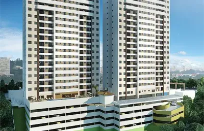 Apartamento para venda no morada flor de liz com 52 m² com 2/4 suíte e varanda em pernambués - salvador - ba