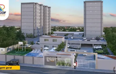 Apartamento a venda no roof recreio com 43 m², com 2/4 em lauro de freitas - ba