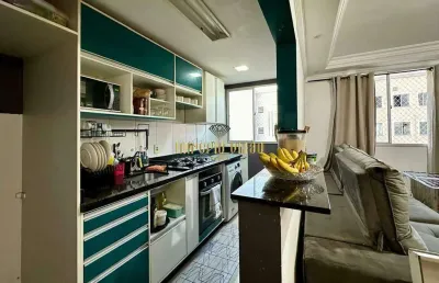 Apartamento à venda com 2 dormitórios, cozinha planejada, sem sacada e sem elevador - condomínio residencial parque seletto - suzano/sp
