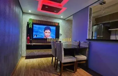 Apartamento à venda com 2 dormitórios, cozinha planejada, sem elevador, edifício sonata - cidade edson - suzano