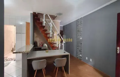 Sobrado com 2 dormitórios sem sacada para venda no residencial century i sem elevador no bairro jardim são luis- suzano- sp