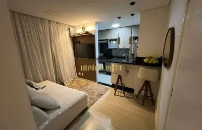 Apartamento com 2 dormitórios com sacada para venda no condomínio único suzano com elevador no conj. res. irai - suzano/sp