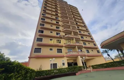 Apartamento com 3 dormitórios sendo 1 suíte com sacada para venda no condomínio edifício mediterrane - com elevador no centro - suzano/sp