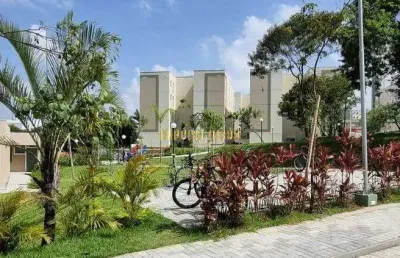 Apartamento com 2 dormitórios sem sacada para locação no residencial são pedro com elevador no vila união em poá - sp