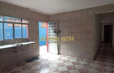 Casa com entrada compartilhada para aluguel com 2 dormitórios no bairro casa branca, suzano s.p