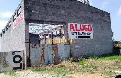 Galpão de 900m² para aluguel no bairro casa branca em suzano-sp