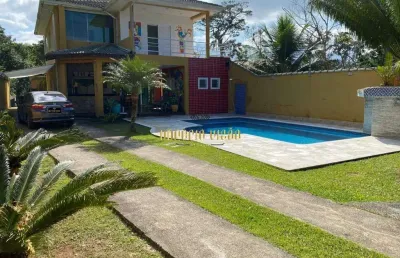 Casa à venda com 5 dormitórios, sendo 1 suíte no bairro boracéia - bertioga -sp