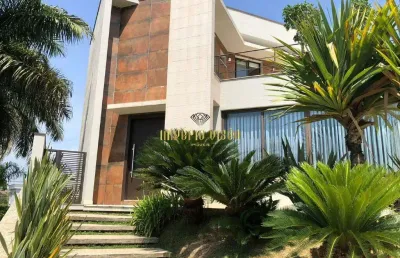 Sobrado à venda com 3 dormitórios, sendo 2 suítes mobiliada com piscina no condomínio aruã brisas em mogi das cruzes-sp