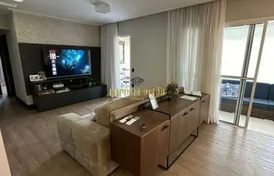 Apartamento de 156² à venda com 3 dormitórios no condomínio reserva itapety - mogi das cruzes-sp