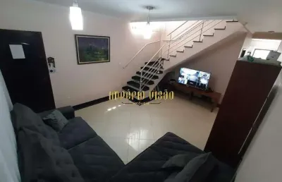 Sobrado à venda com 3 dormitórios, sendo 1 suíte e churrasqueira no bairro vila urupês - suzano-sp