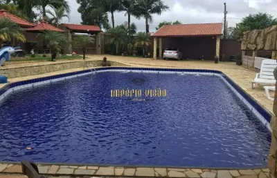 Chácara para aluguel com 3 dormitorios, sendo 1 suíte no bairro chácaras ceres - suzano-sp.