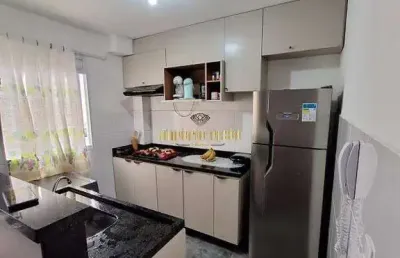 Apartamento à venda com 2 dormitórios e 1 vaga de garagem no condomínio residencial séfora - suzano-sp