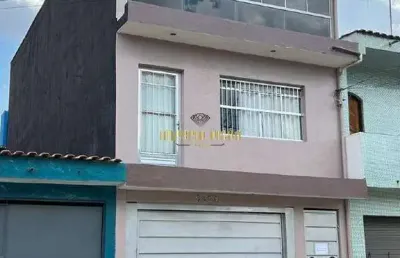 Sobrado com 240m² à venda com 4 dormitórios , 2 salas e 2 vagas de garagem cobertas no bairro cidade kemel - são paulo-sp