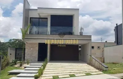 Sobrado com 4 suítes e área gourmet com piscina à venda no condomínio bella cittá fazenda rodeio - mogi das cruzes-sp