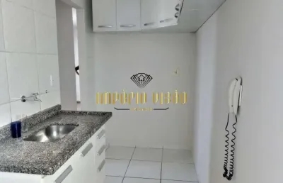 Apartamento à venda com 2 dormitórios e 1 vaga de garagem descoberta no condomínio villagio brasília - suzano-sp
