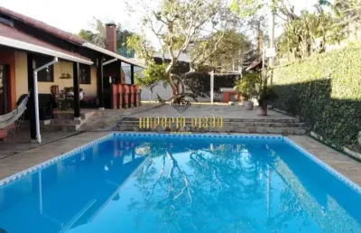 Chácara para aluguel com 5 dormitórios, sendo 2 suítes, piscina e espaço gourmet na vila horizonte - mogi das cruzes - sp