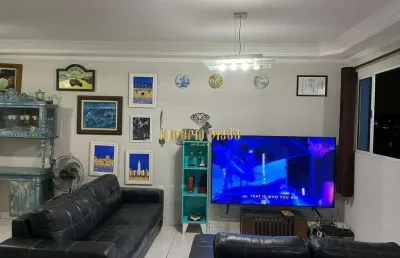 Sobrado mobiliado à venda com 2 dormitórios, churrasqueira, forno a lenha e 5 vagas de garagem - jardim leblon suzano-sp