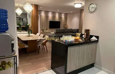 Apartamento à venda com 3 dormitórios, sendo 1 suíte com varanda gourmet e piscina na vila paiva - suzano - sp