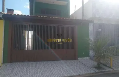 Sobrado à venda com 3 dormitórios e 2 vagas de garagem coberta no bairro jardim das flores - suzano-sp