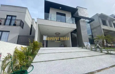 Casa à venda com 3 suítes e cozinha americana com planejados no condomínio bela cittá - mogi das cruzes - sp
