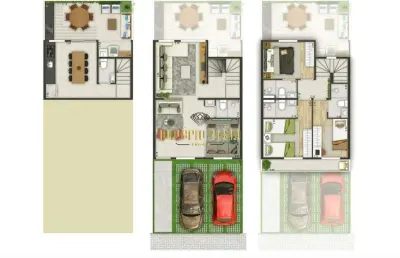 Sobrado em construção à venda com 4 dormitórios, sendo 3 suítes no parque santa rosa - suzano-sp.