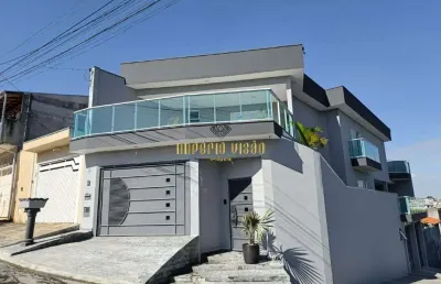 Sobrado de esquina com 3 dormitórios à venda no bairro residencial colinas - mogi das cruzes-sp