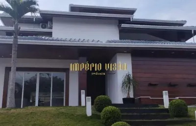 Casa de alto padrão com 4 suítes ,closet e hidromassagem à venda no condomínio novo horizonte hills 1 e 2 arujá.