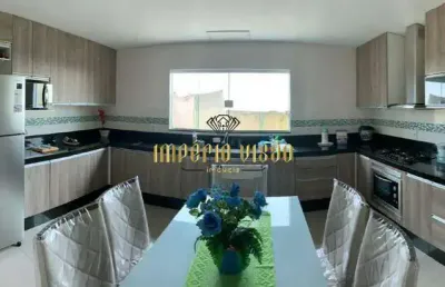 Lindo sobrado com salão à venda no jardim varan - suzano-sp.